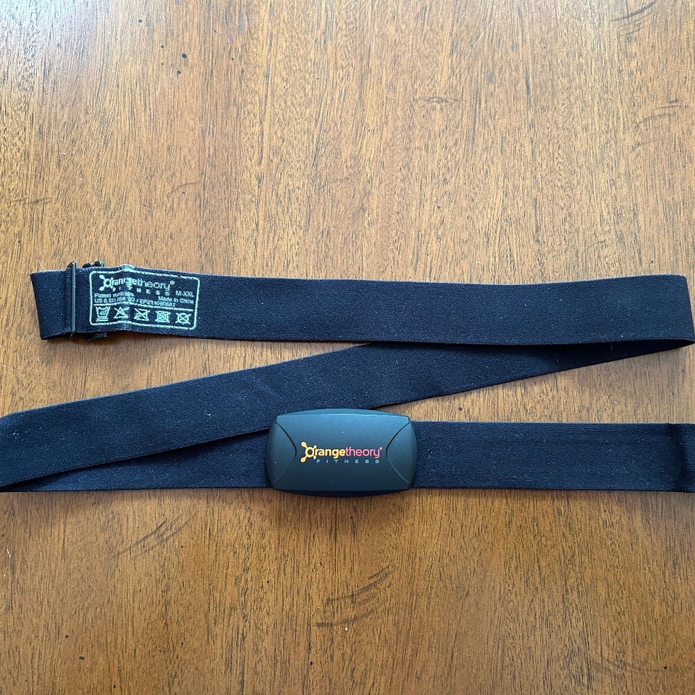 OrangeTheory Chest Strap Heart Rate Monitor